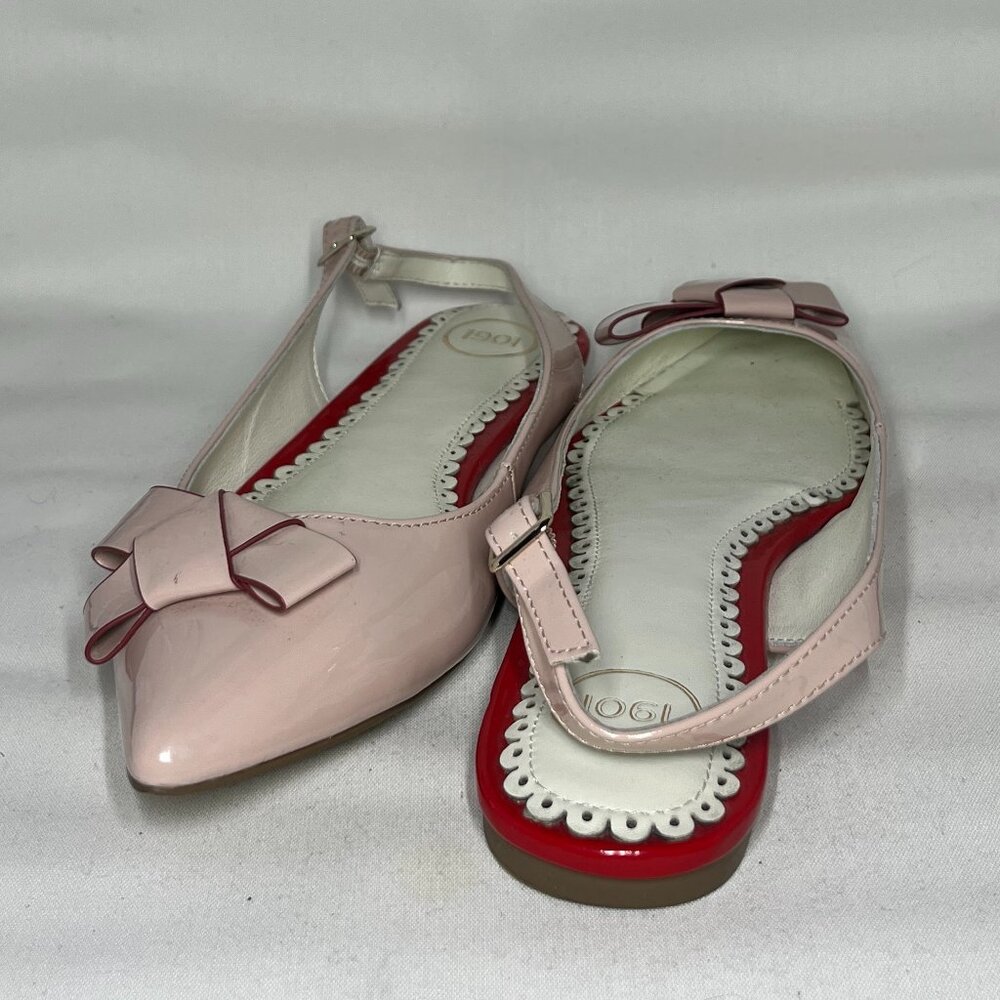 1901 Pastel Pink Flats